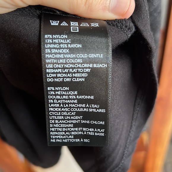 Urban Outfitters Plunging Neckline Sparkle Glitter Dress - Picture 6 of 9